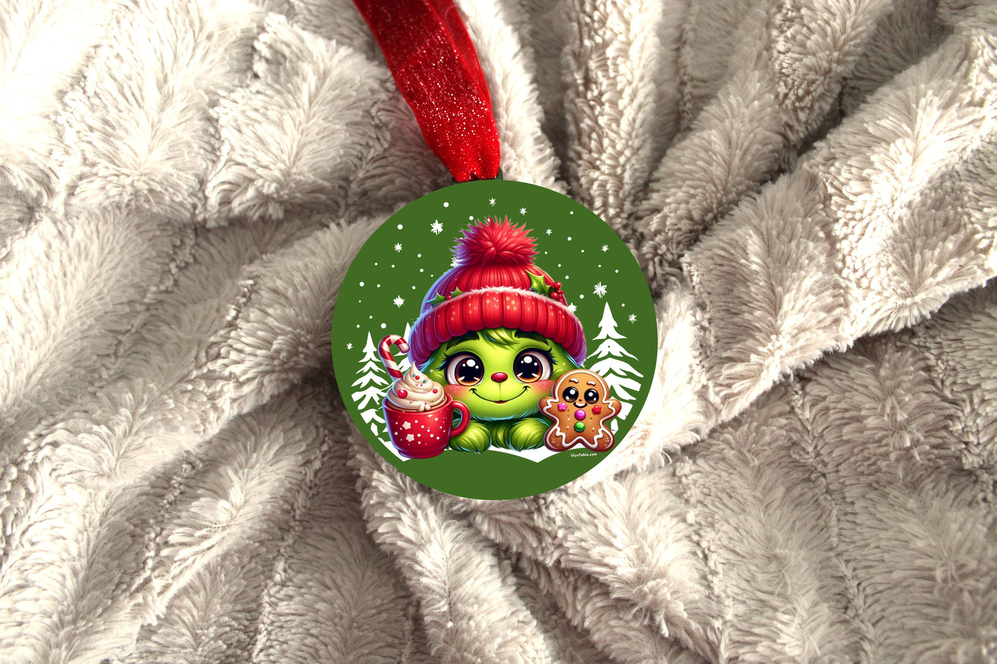 Adorno de Navidad El Grinch 2