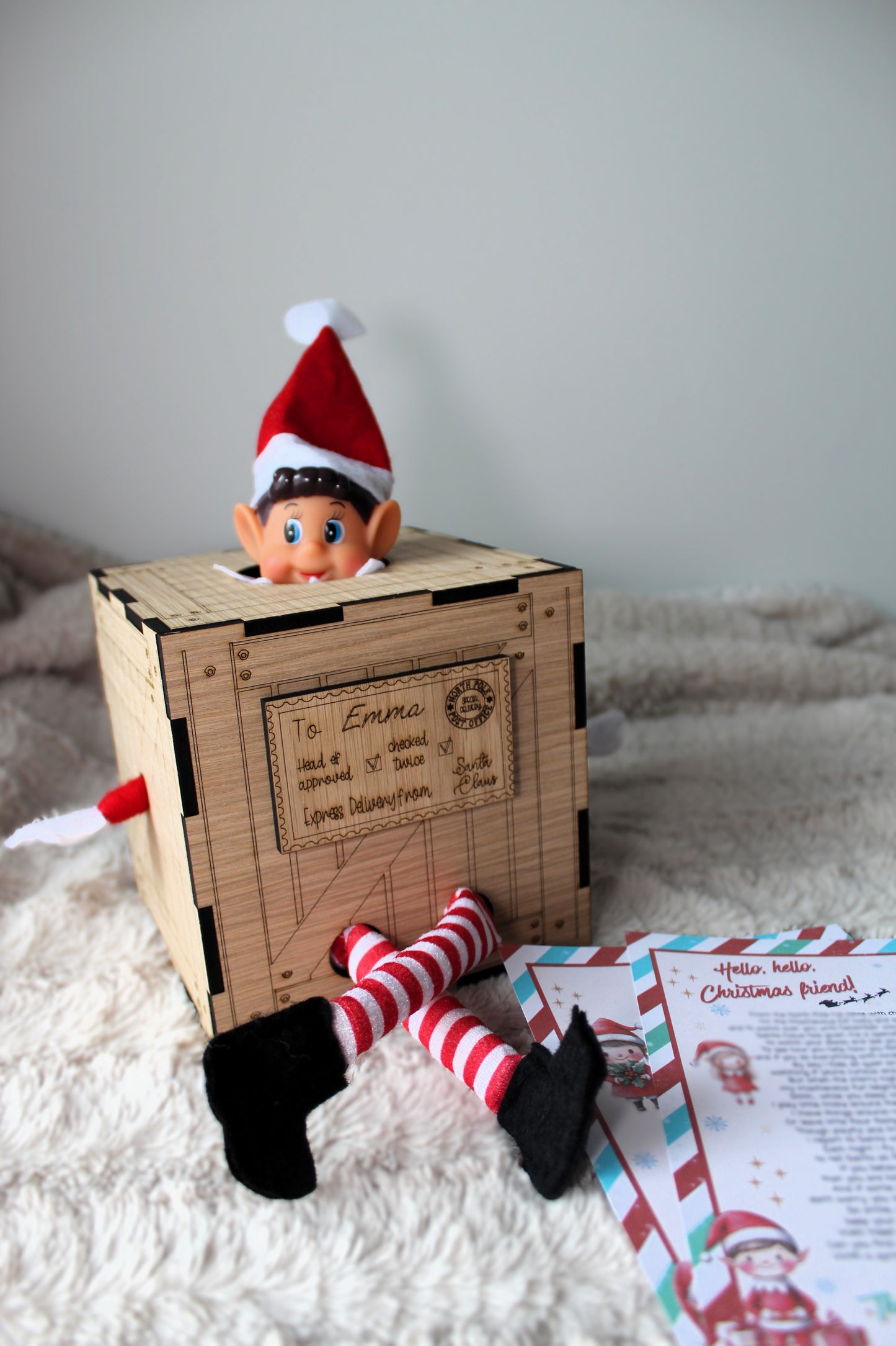 Elfos traviesos de Navidad