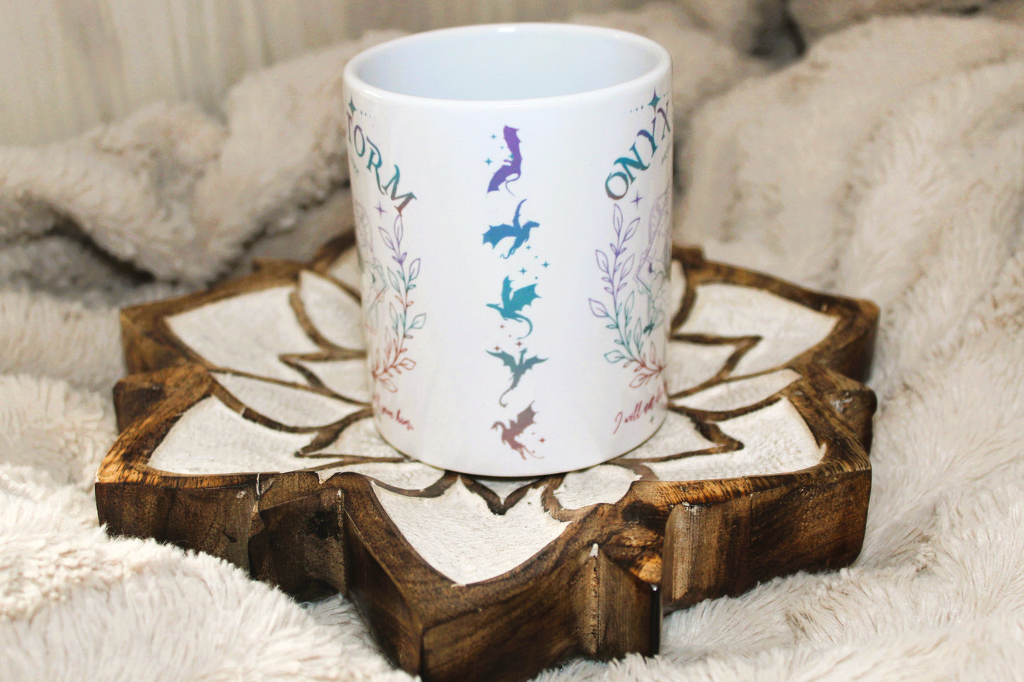 Taza Alas de Ónix, Alas de Onyx, Alas de Sangre, Alas de Hierro