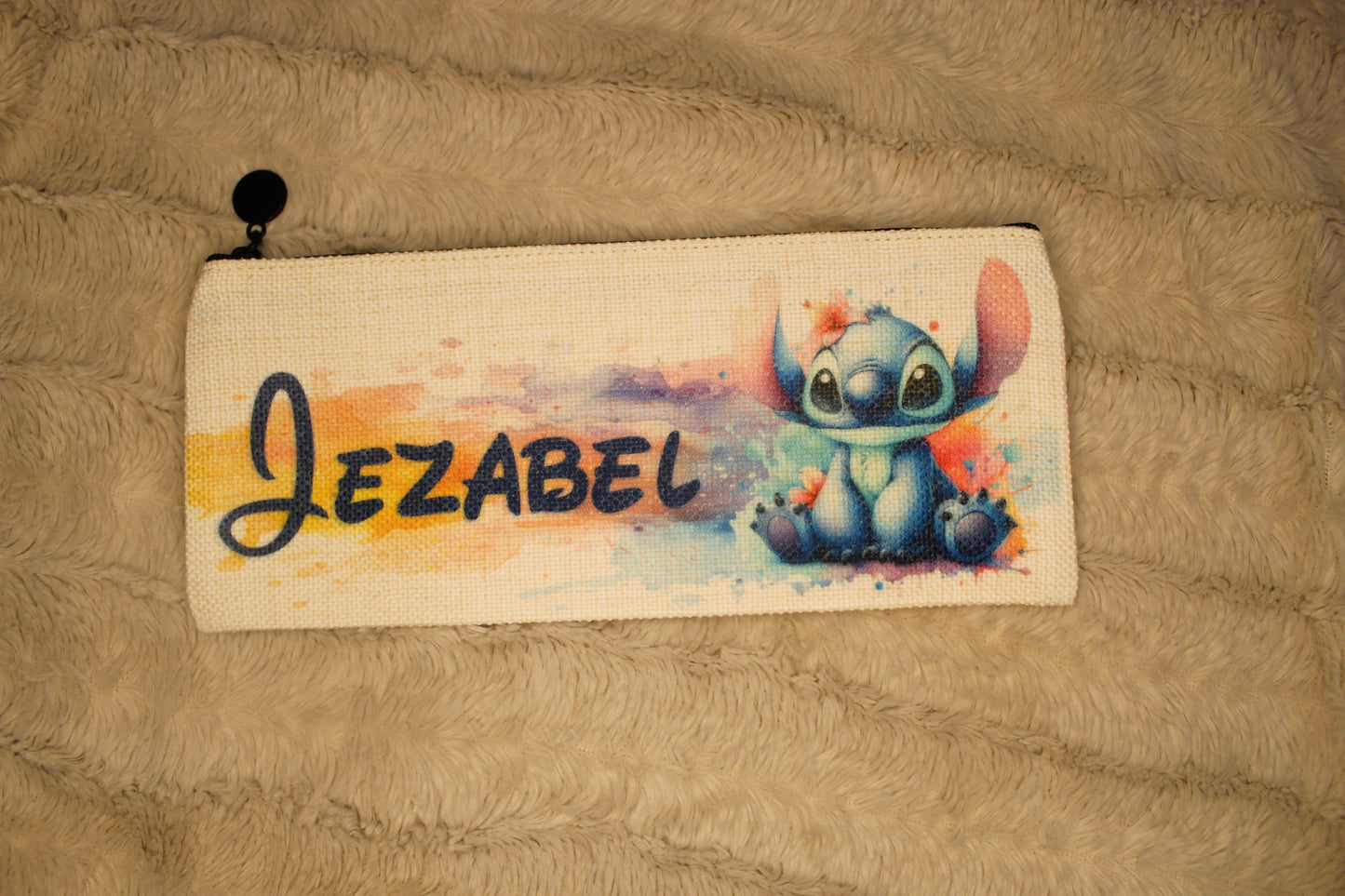 Stitch personalized pencil case