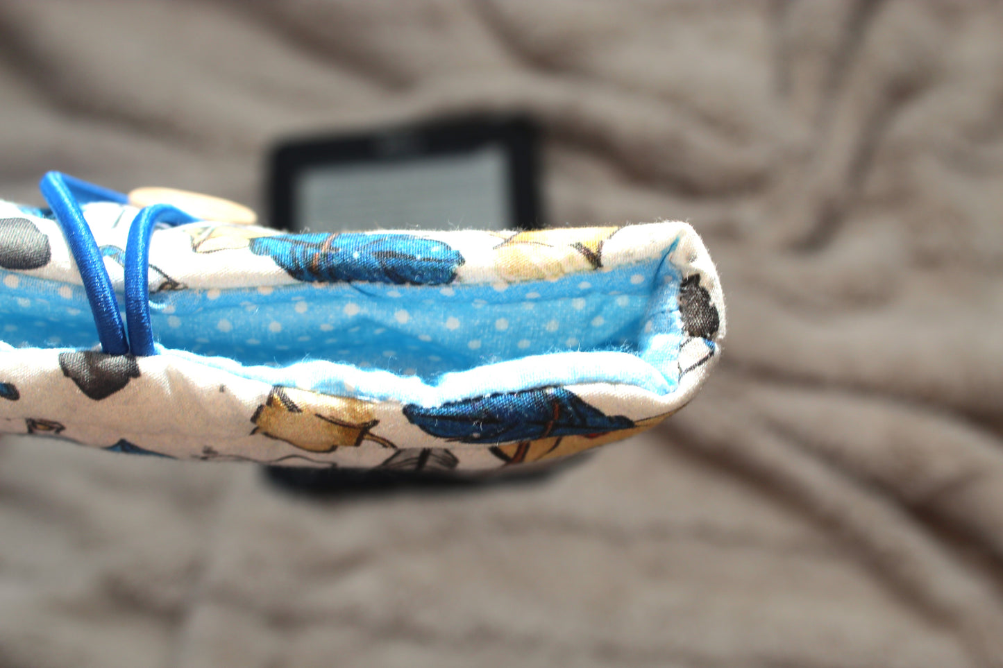 Funda literaria Harry Potter (blanca)