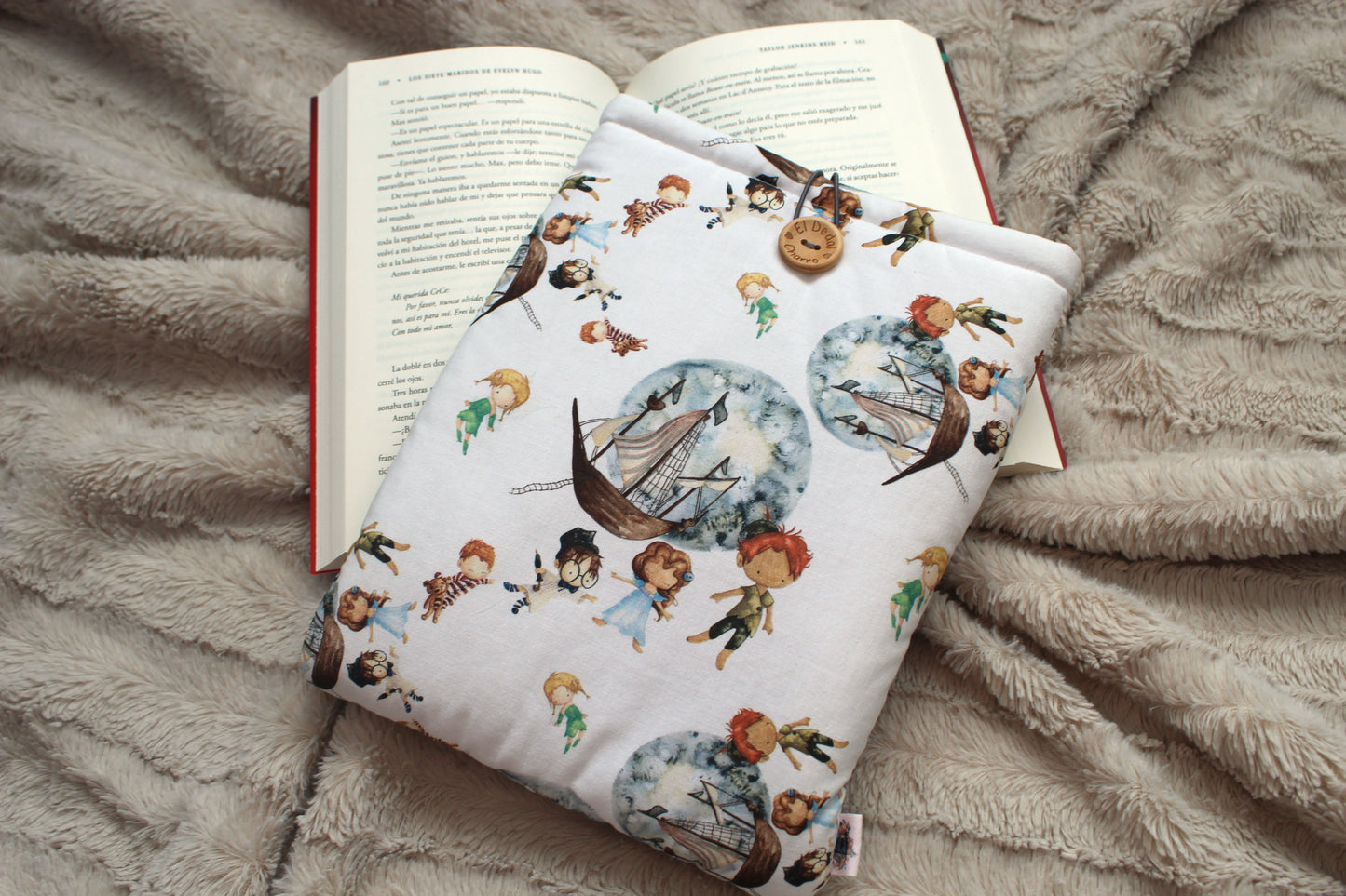 Funda literaria Peter Pan