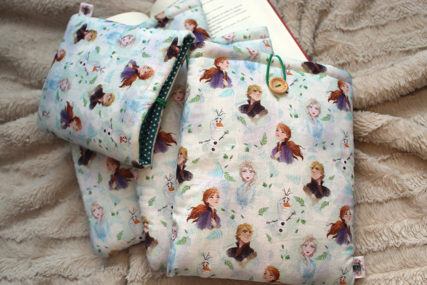 Funda literaria Frozen (azul)