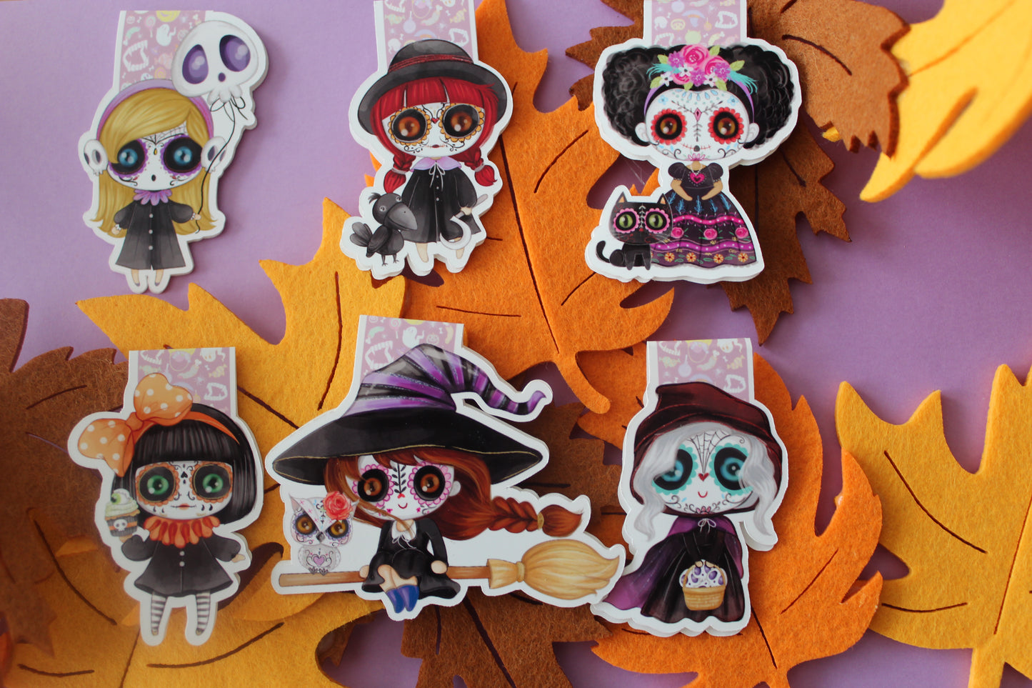 Marcapáginas de brujas