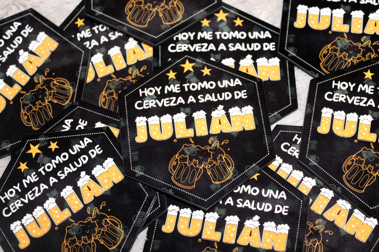 Posavasos de madera personalizados