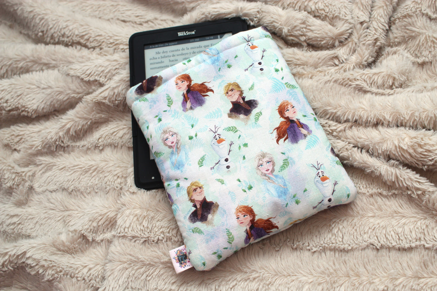 Funda literaria Frozen (azul)