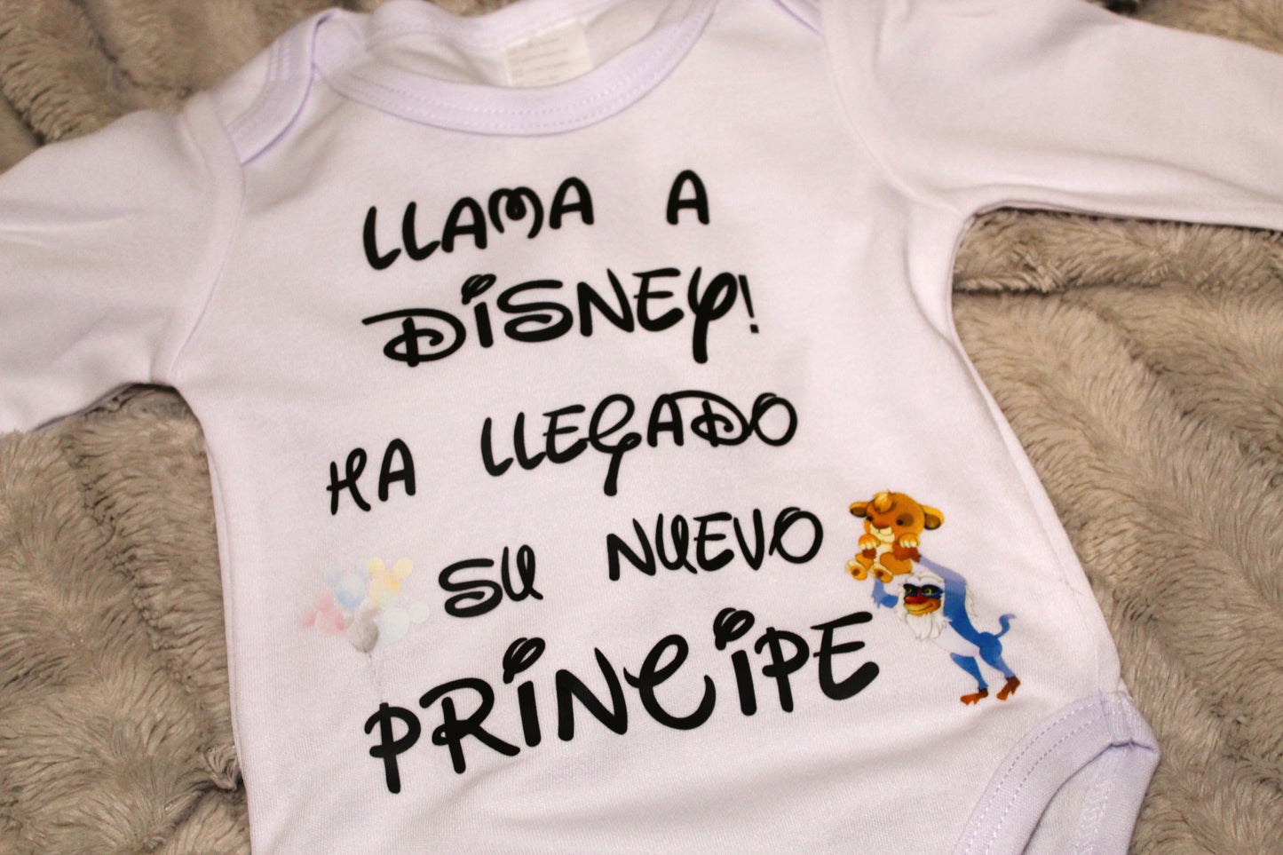 Body recién nacido Disney