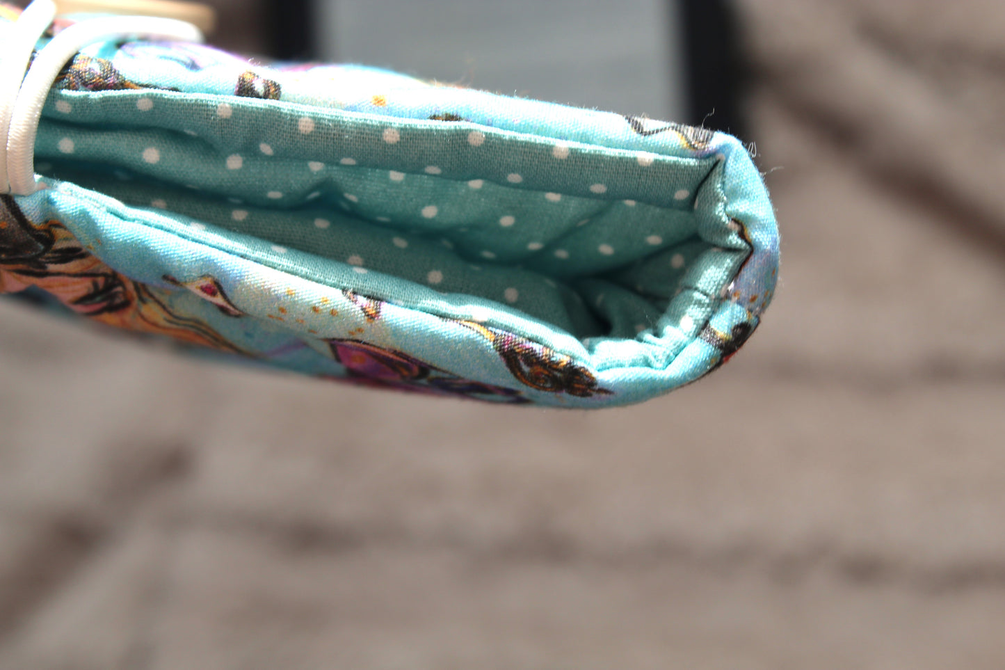 Funda literaria Alicia en el país de las maravillas (azul)