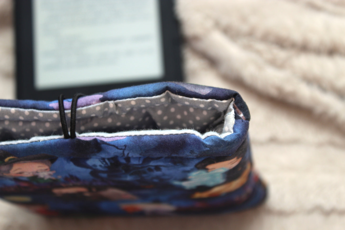 Funda literaria Harry Potter (azul)