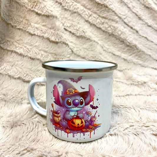 Taza de Stitch morada