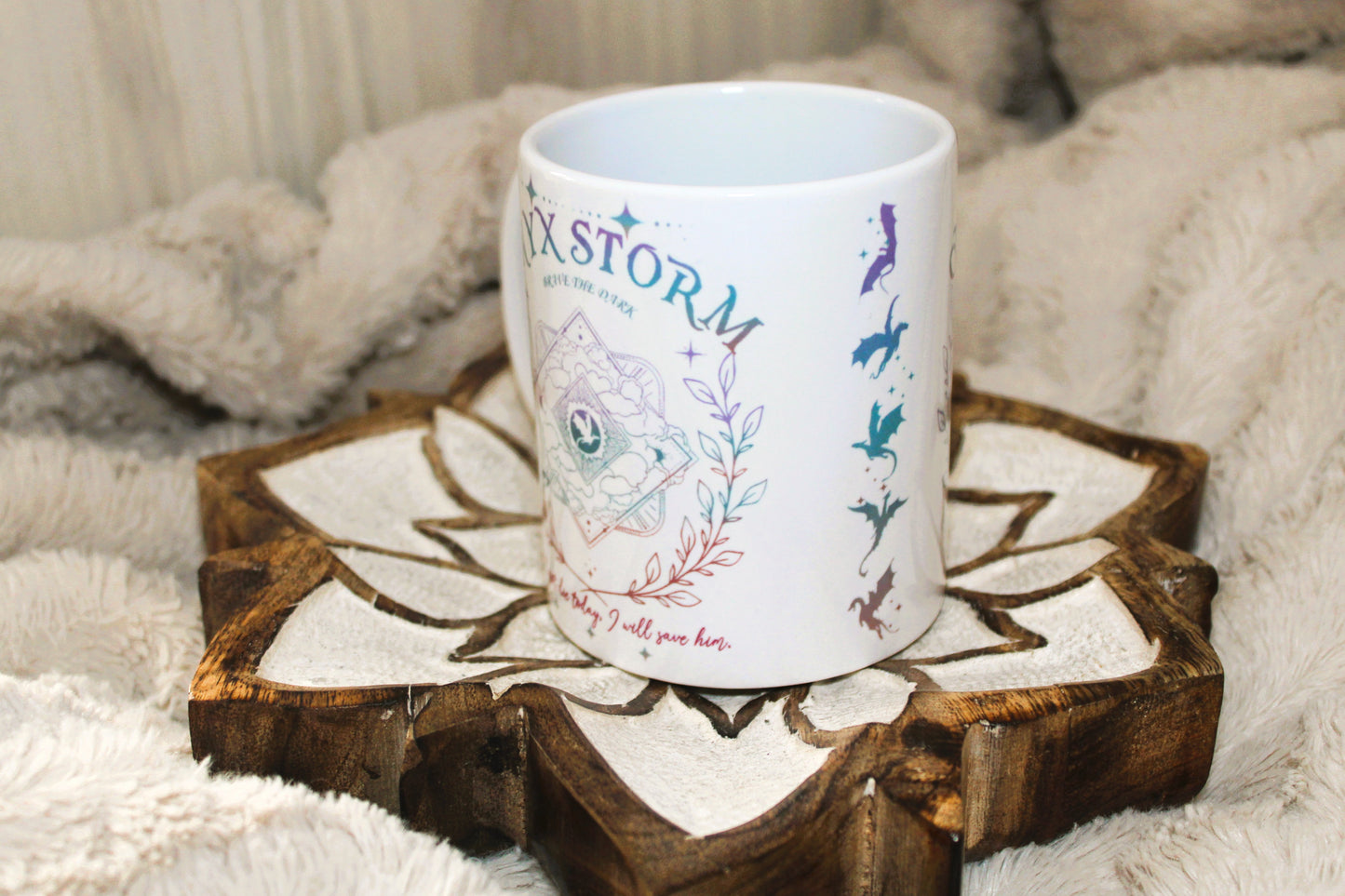 Taza Alas de Ónix, Alas de Onyx, Alas de Sangre, Alas de Hierro