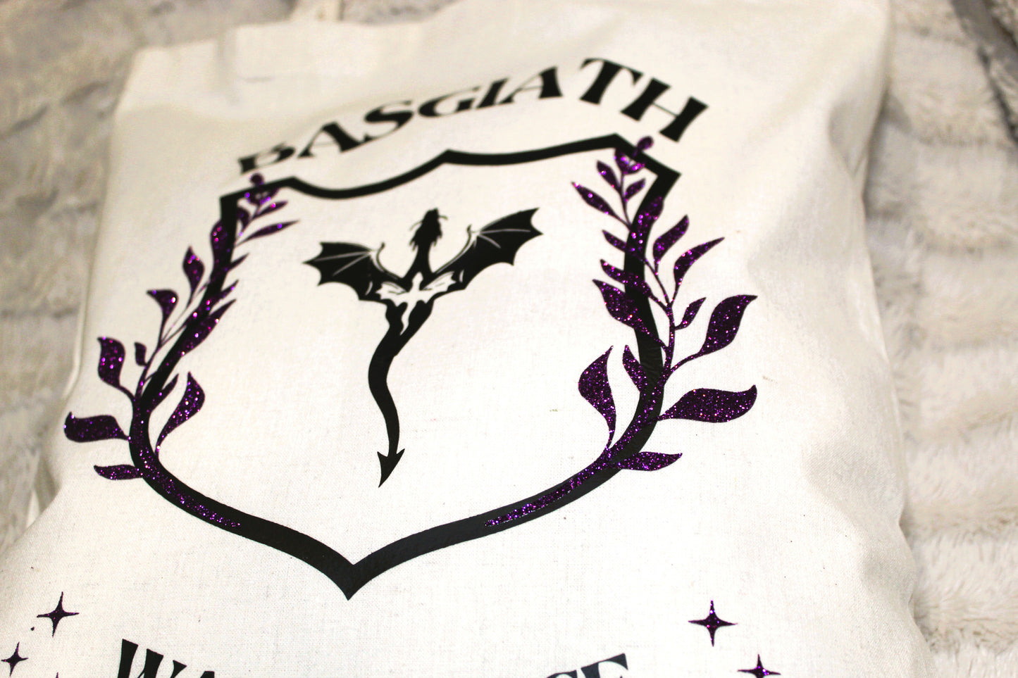 Bolsa Totebag Alas de Sangre, Basgiath War College