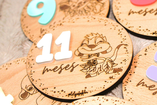 Cumplemeses de El Rey León