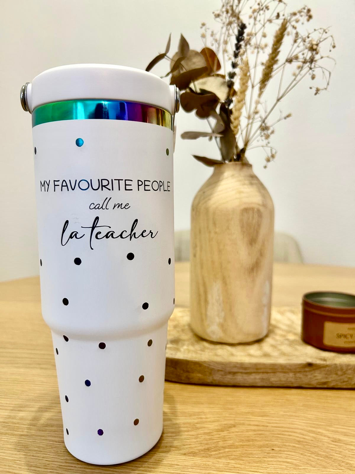 Termo iridiscente - La Teacher