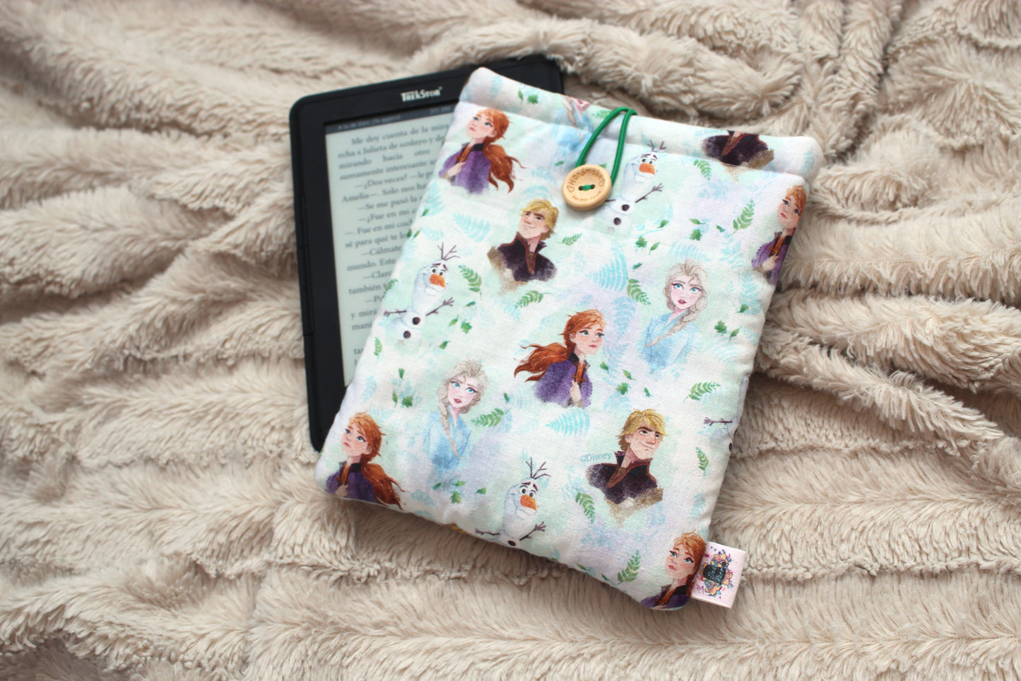 Funda literaria Frozen (azul)