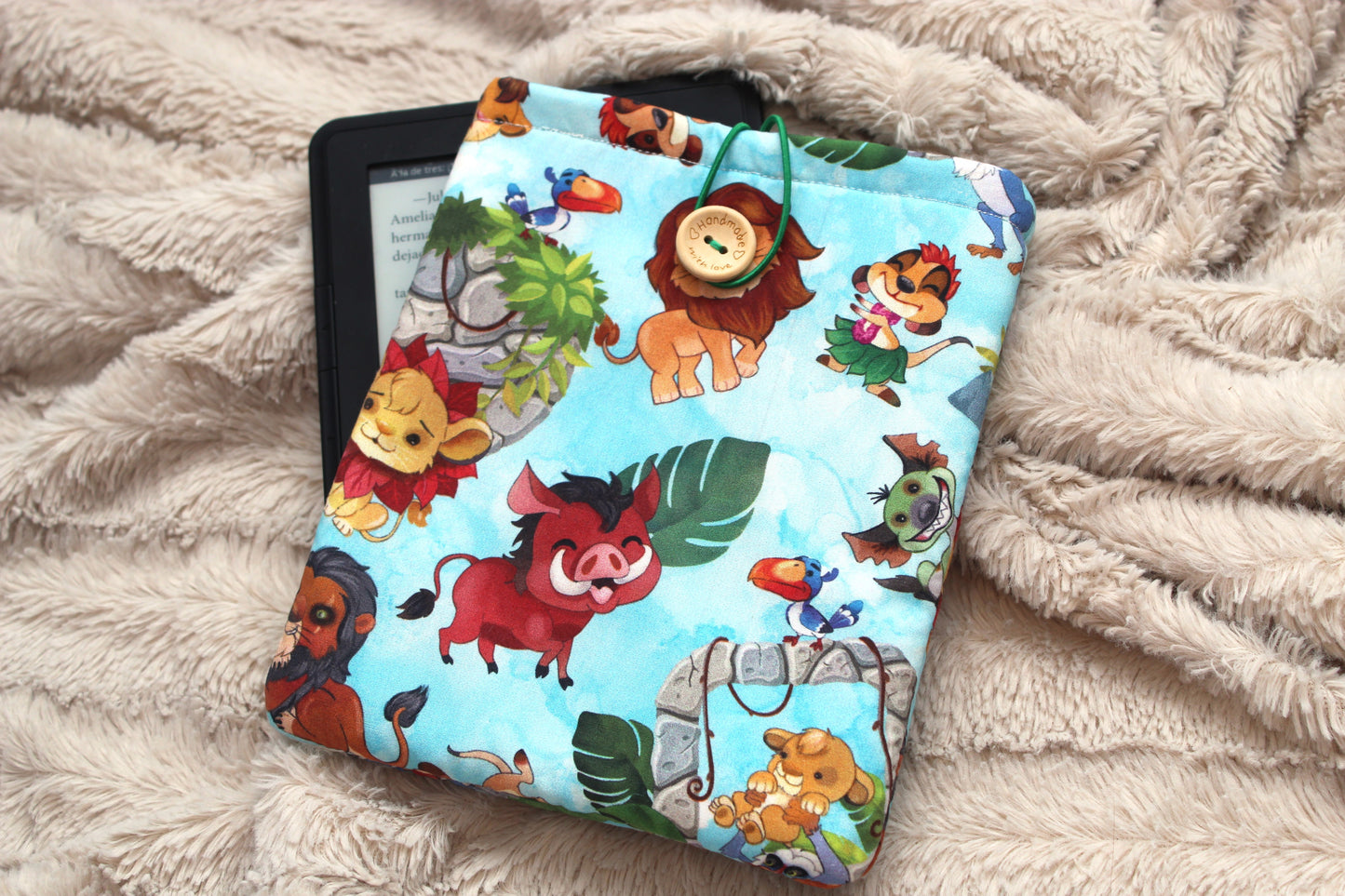 Funda literaria El Rey León