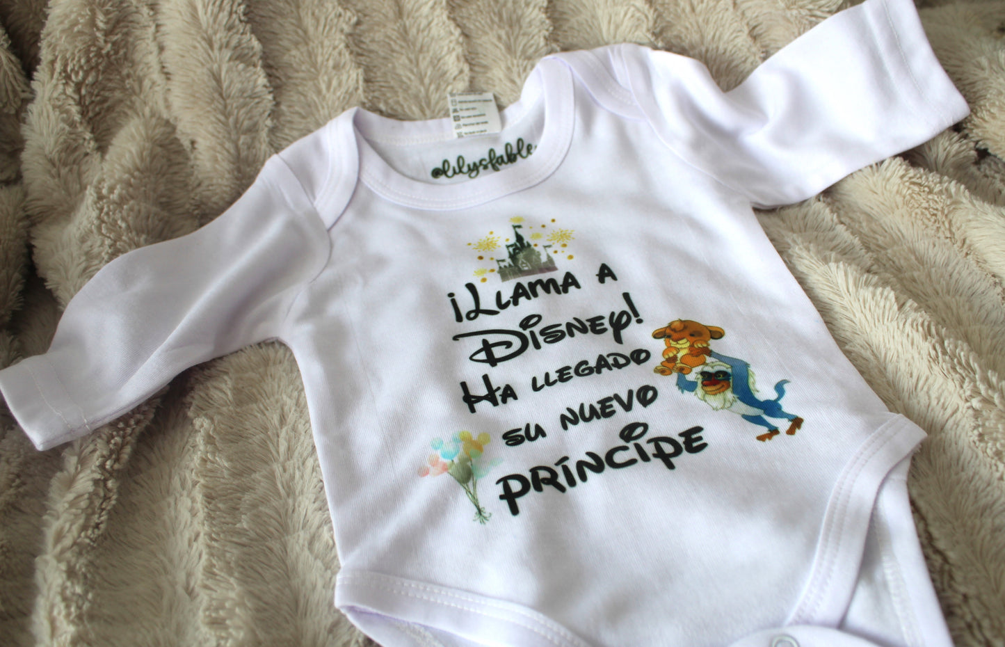 Disney newborn bodysuit