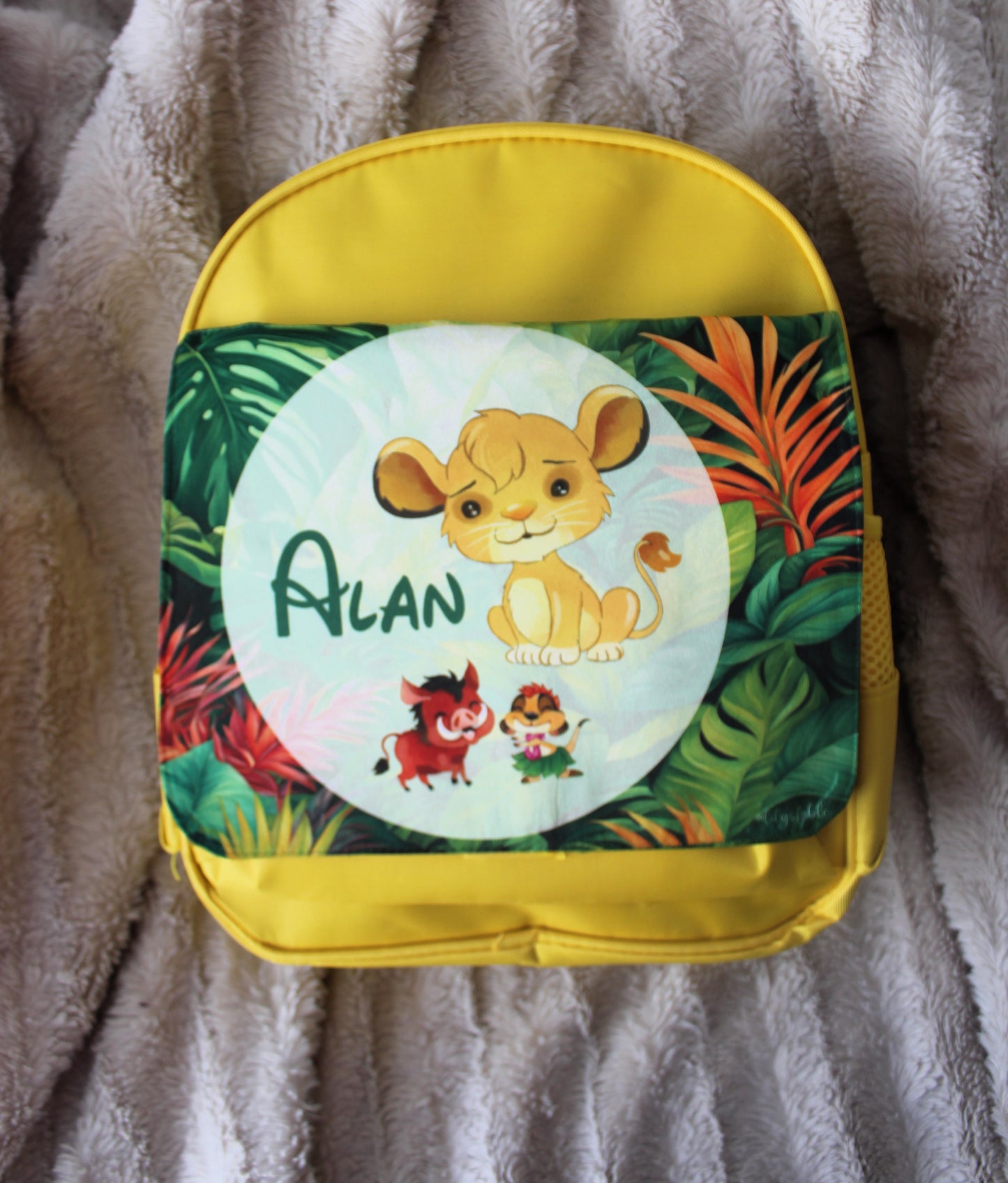 Mochila infantil de El Rey León personalizada