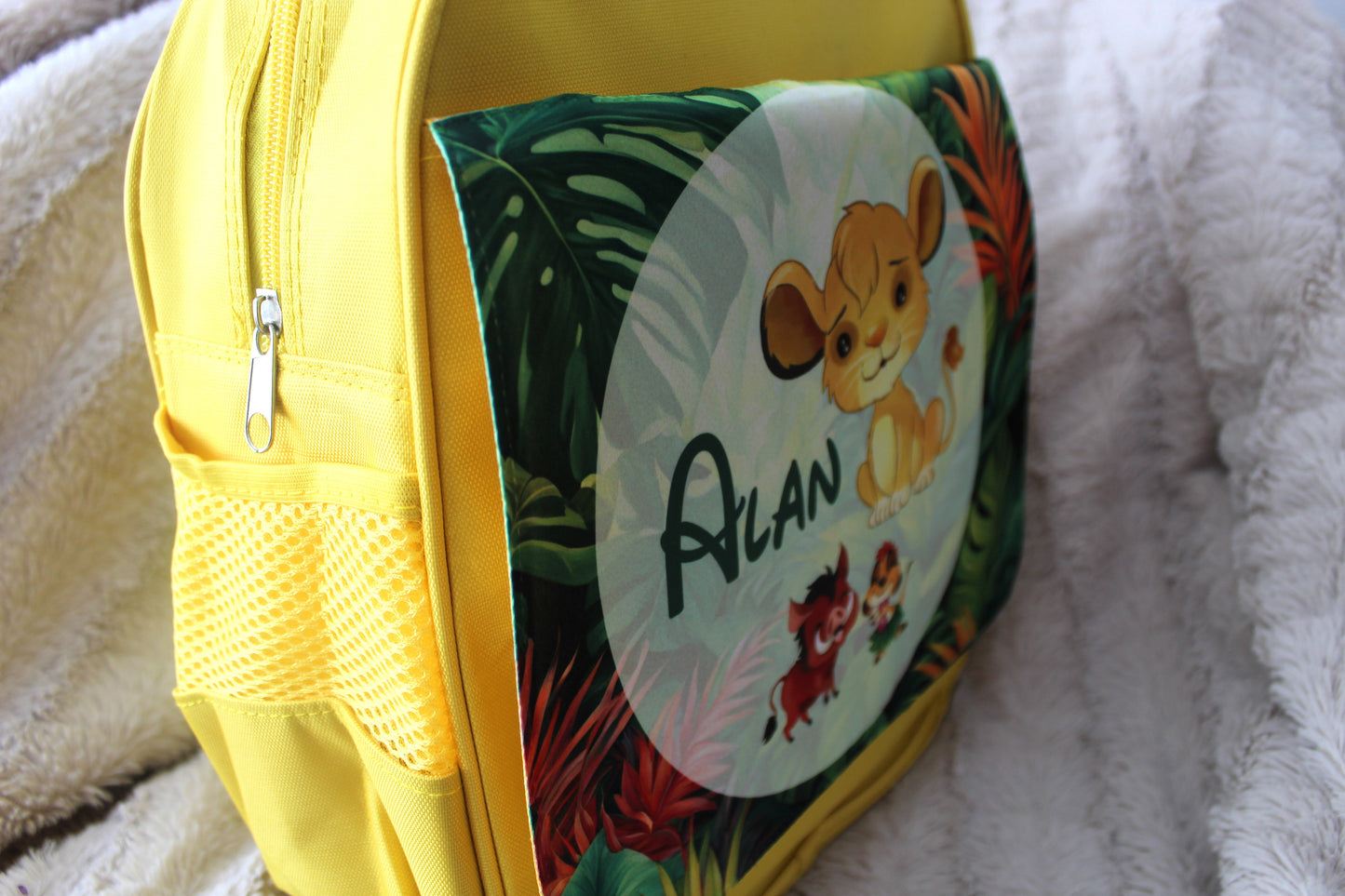 Mochila infantil de El Rey León personalizada