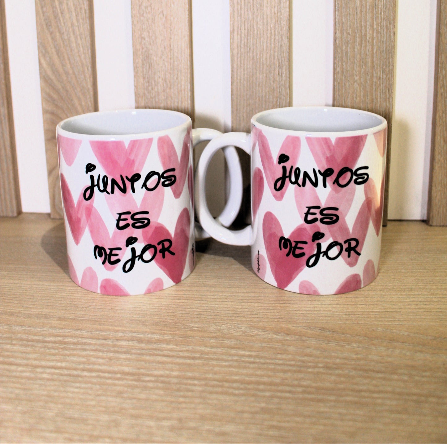 Pack de tazas Mickey y Minnie - Juntos es mejor