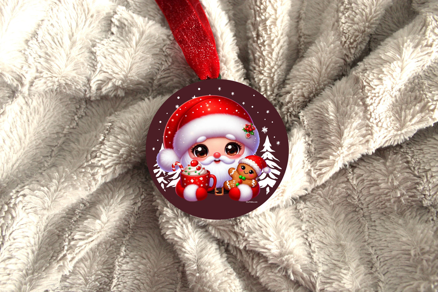Adornos de Navidad Santa
