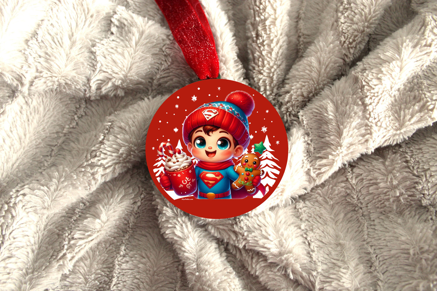 Adornos de Navidad Superman