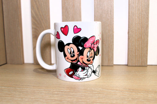 Taza Mickey y Minnie