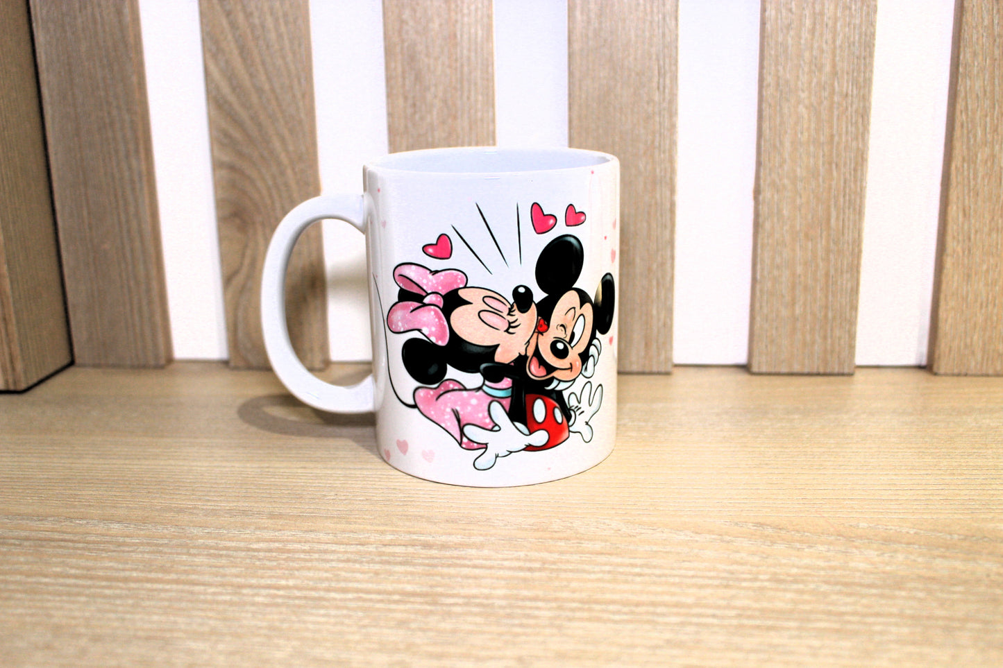 Taza Minnie y Mickey